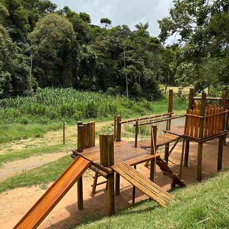 Casa Di Pedra Com Linda Vista Para Natureza - Miguel Pereira Eksteriør billede