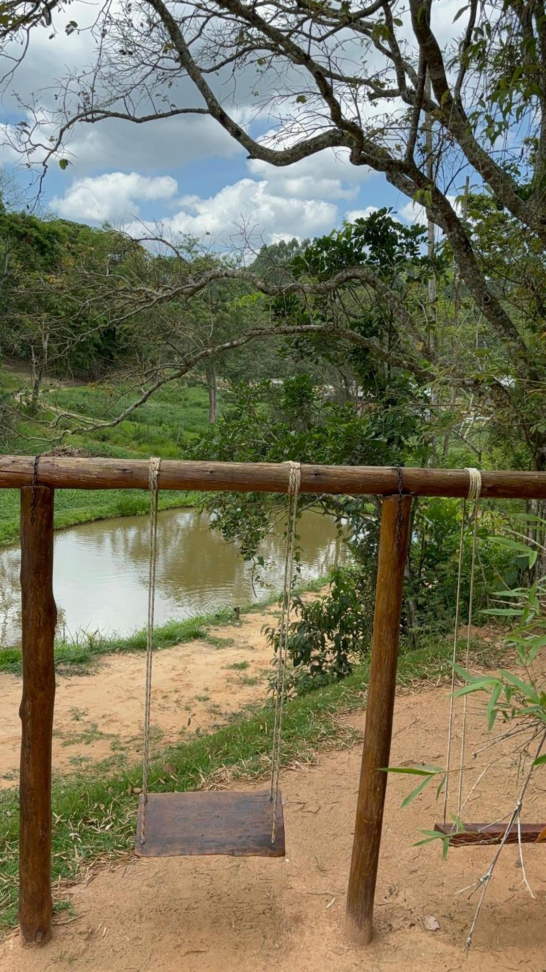 Casa Di Pedra Com Linda Vista Para Natureza - Miguel Pereira Eksteriør billede
